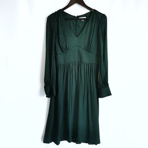 Calvin Klein Vintage Inspired Forest Green Dress